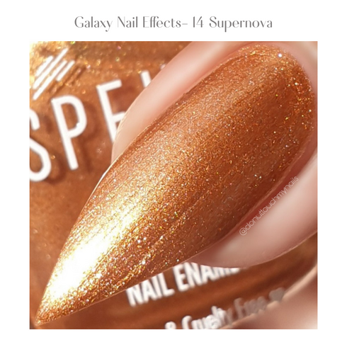 Spekta Galaxy Nail Effects 14 Supernova Metallic Gold