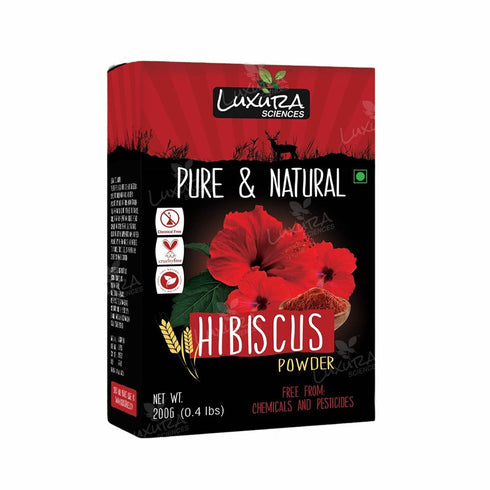 Luxura Sciences Hibiscus Powder For Hair Improvement