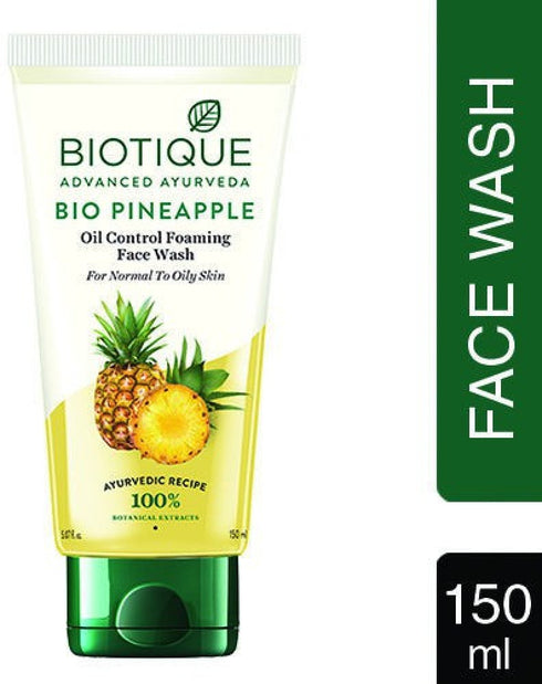 Biotique Bio Pine Apple Oil Balancing Face Wash for Oily Skin 150ml