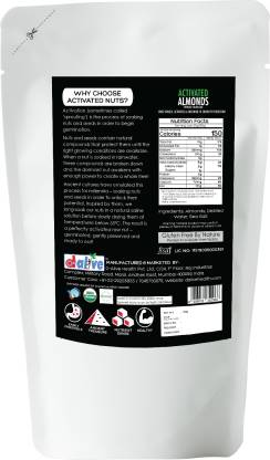 D-Alive Honestly Organic Activated Almonds