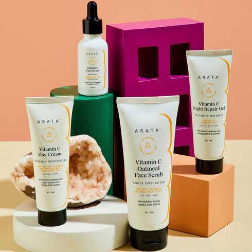 Arata Vitamin C Overnight Face Regime