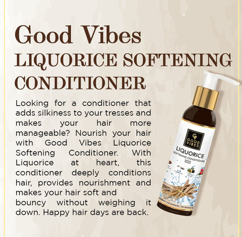 Good Vibes Liquorice Softening Conditioner 200ml