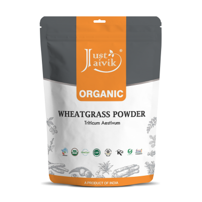 Just Jaivik Organic Wheatgrass Powder