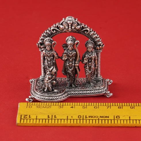 Pure Silver Rama Darbar Antique 131g