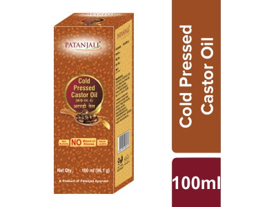 Patanjali Cold Pressed Castor Oil 100ml