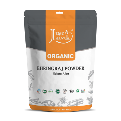 Just Jaivik Organic Bhringraj Powder