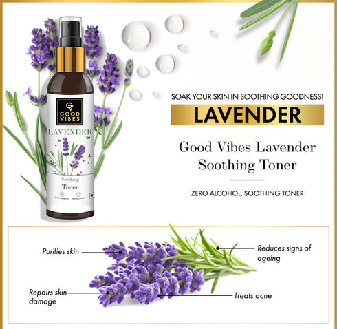 Good Vibes Lavender Soothing Toner 120ml