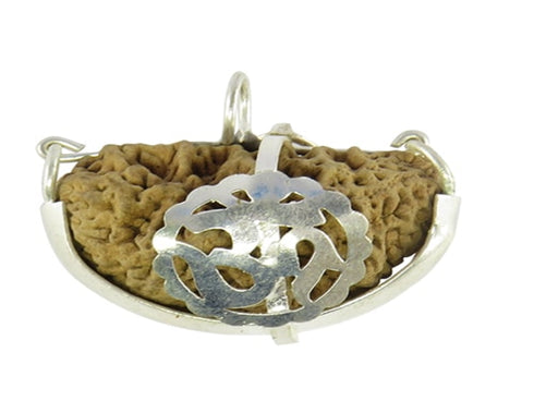 Patanjali 1 Mukhi Rudraksha With Cap