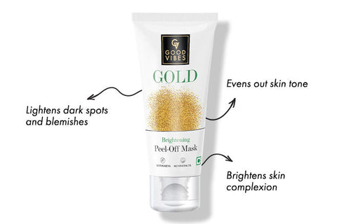 Good Vibes Gold Brightening Peel Off Mask