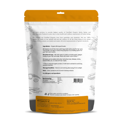 Just Jaivik Organic Bhringraj Powder