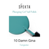 Spekta Gel Shine Nail Polish 10 Damn Gina Turquoise