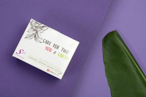 Saathi Overnight Banana Fiber Sanitary Napkins 8 Pads