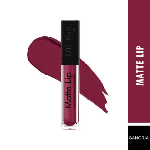 Swiss Beauty Matte Liquid Lipstick 6ml