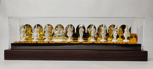 Pure Silver Vishnu Dasavatar 309.26g