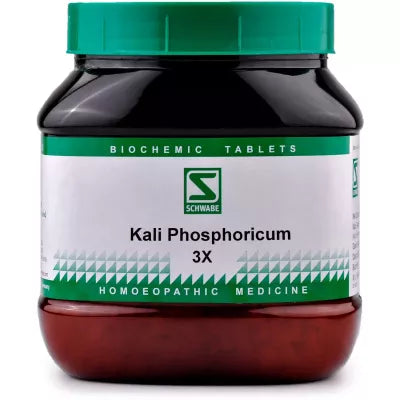 Dr Willmar Schwabe India Kali Phosphoricum Biochemic Tablet 3X