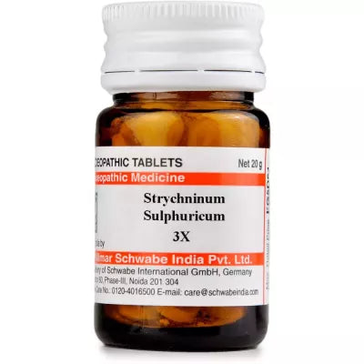 Dr Willmar Schwabe India Strychninum Sulphuricum Trituration Tablet