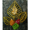 Gold Coated Ganesh Leaf Haldi Kumkum Pack Of 50