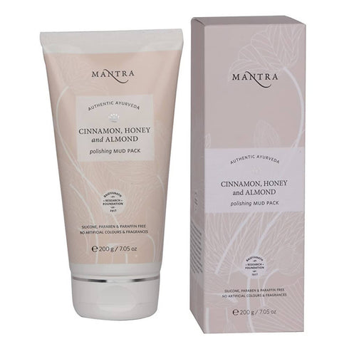 Mantra Herbal Cinnamon, Honey And Almond Polishing Mud Pack