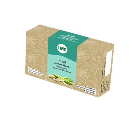 IMC Aloe Lemon Grass Bathing Bar Ayurvedic Skin Toner 80ml