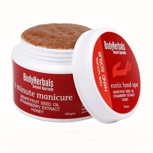 BodyHerbals Hand Scrub 1 Minute Manicure 100g