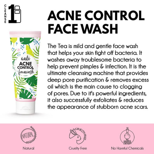 Auli Acne Control Face Wash