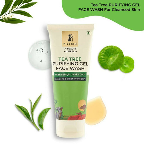 Pilgrim Tea Tree Purifying Gel Face Wash