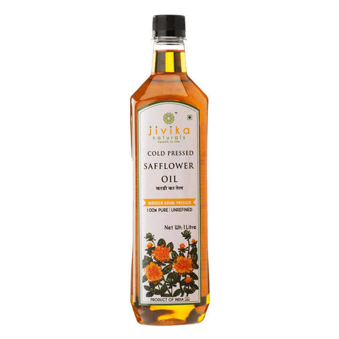 Jivika Naturals Cold Pressed Safflower Oil