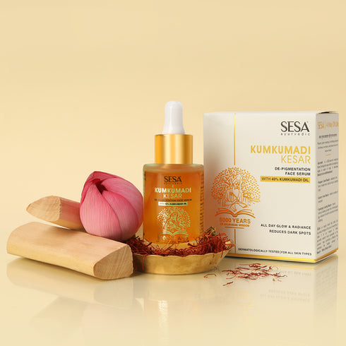 Sesa Kumkumadi Face Serum with Kesar for DePigmentation