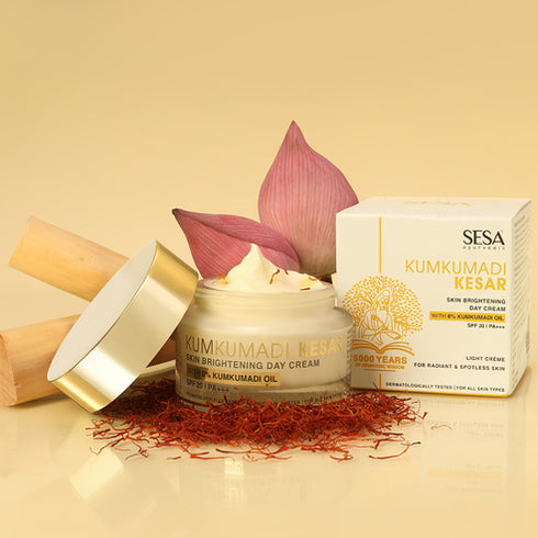Sesa Kumkumadi Day Cream with Kesar for Skin Brightening
