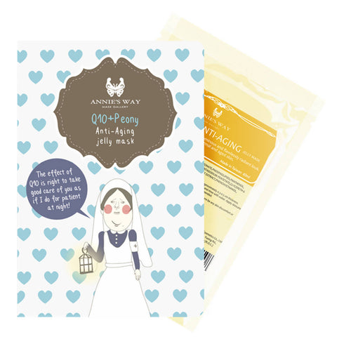 Annie's Way Q10 + Peony AntiAging Jelly Mask