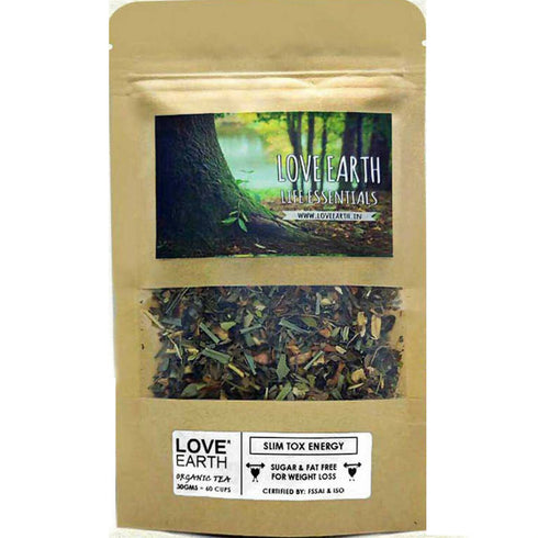 Love Earth Life Essentials Organic tea |Slim Tox Energy