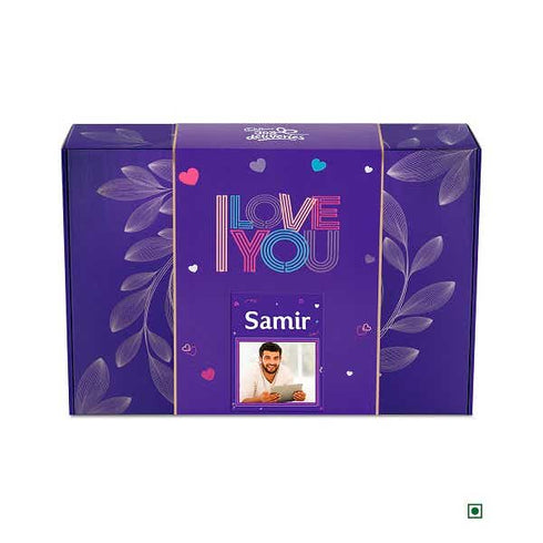 Cadbury Valentines Personalised Love Gift Box