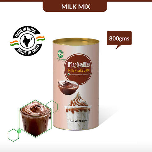 The Tea Planet Milkshake Mix Nutella Thick