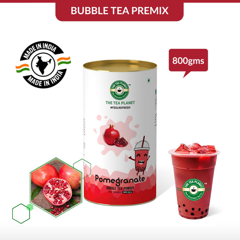 The Tea Planet Pomegranate Bubble Tea Premix
