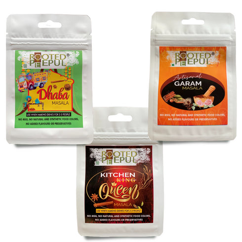 Rooted Peepul Jeera Dhaniya Whole Combo Coriander Whole and Cumin Whole