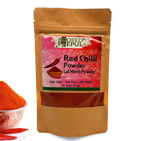 Rooted Peepul Red Chilli Powder | Lal Mirch Powder