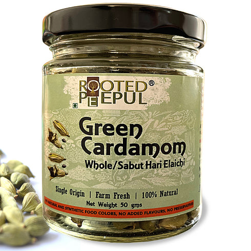 Rooted Peepul Green Cardamom | Elaichi