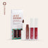Just Herbs Herb Enriched Matte Liquid Lipstick Kit- Full-Size- Set of 3 6ml each