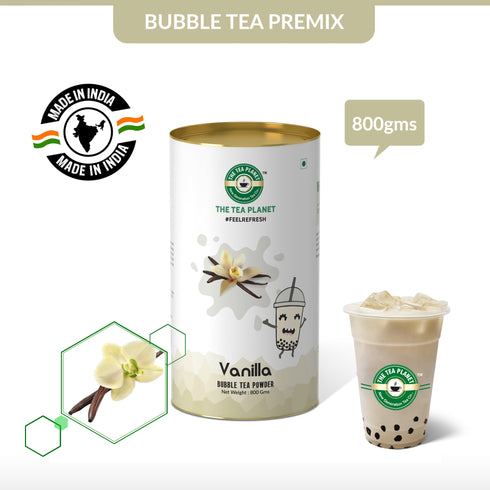 The Tea Planet Vanilla Bubble Tea Premix