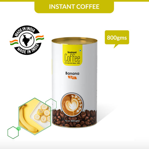 The Tea Planet Banana Coffee Premix (3 in 1)