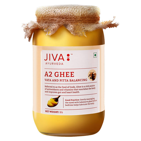 Jiva Ayurveda A2 Gir Desi Cow Ghee