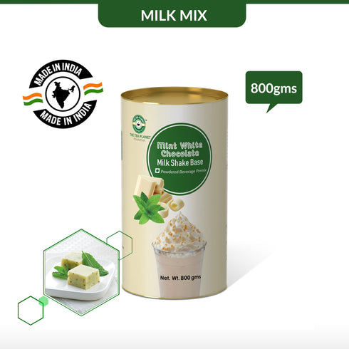 The Tea Planet Milkshake Mix Mint White Chocolate