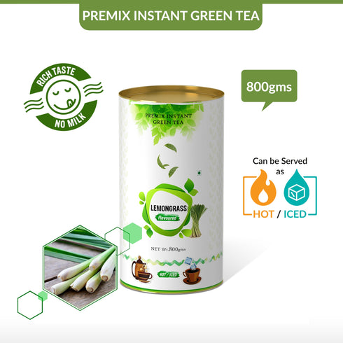 The Tea Planet Lemongrass Flavoured Instant Green Tea