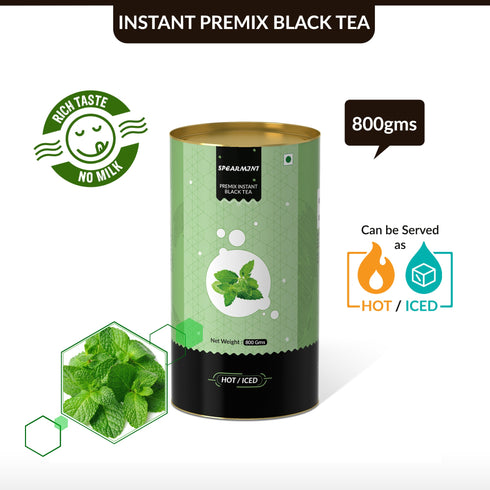 The Tea Planet Spearmint Flavoured Instant Black Tea