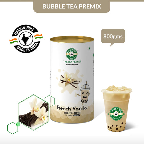 The Tea Planet French Vanilla Bubble Tea Premix