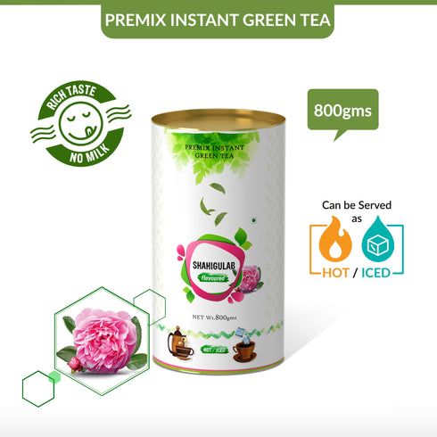 The Tea Planet Shahigulab Flavoured Instant Green Tea