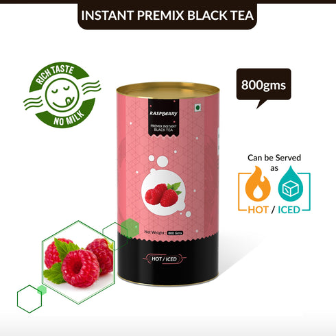 The Tea Planet Raspberry Flavoured Instant Black Tea