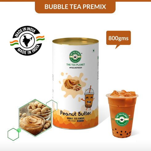 The Tea Planet Peanut Butter Bubble Tea Premix