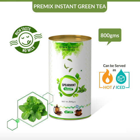 The Tea Planet Spearmint Flavoured Instant Green Tea
