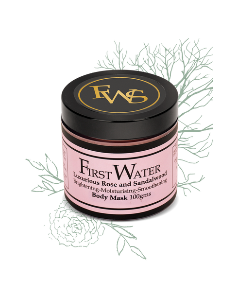 First Water Luxurious Rose And Sandalwood Body Mask